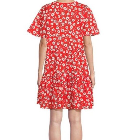 Hugo Boss 100% Cotton Summer Mini Dress Size 4 (New With Tags) - Picture 1 of 5